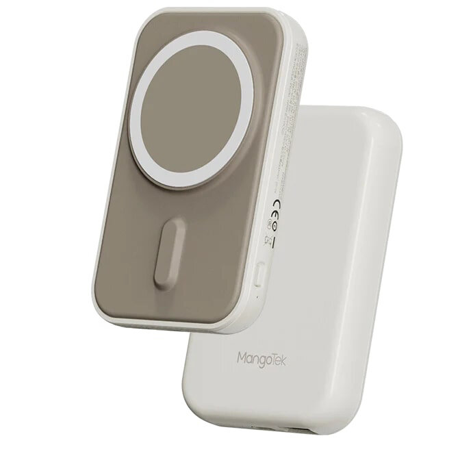 26506.970 Внешний аккумулятор MangoTek MGP03 10000 мАч MagSafe Коричневый (Milk Coffee) — изображение 1