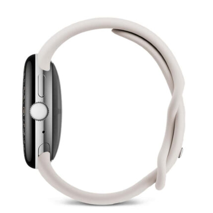 Умные часы Google Pixel Watch 4 41mm Wi-Fi Серебряный/Бежевый (Polished Silver/Porcelain) — изображение 4