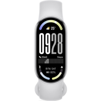 Фитнес-браслет Xiaomi Smart Band 10 Серебро (Glacier Silver) — изображение 3