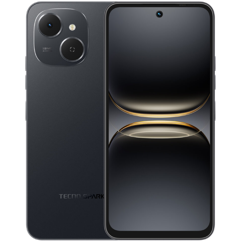 27821.970 Смартфон TECNO Spark 40C 8/256GB Черный (Ink Black) — изображение 1