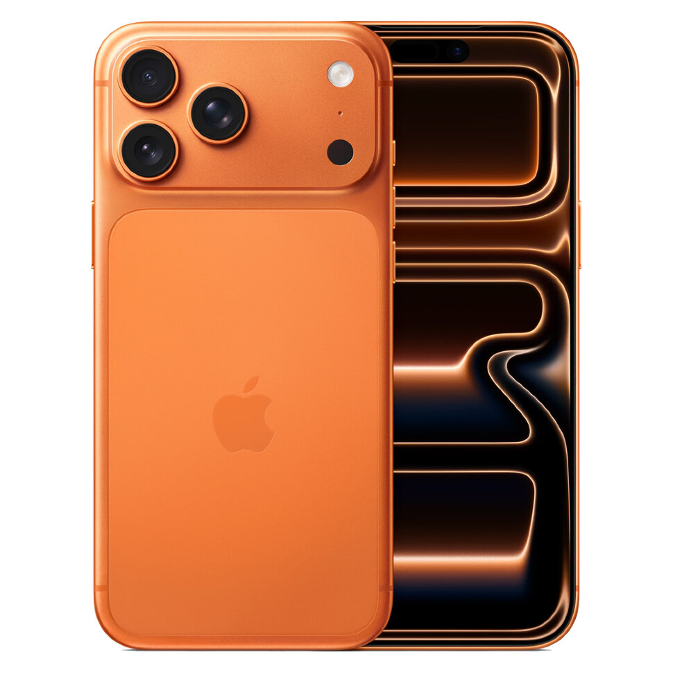 28216.970 Смартфон Apple iPhone 17 Pro Max 1024GB Оранжевый (Cosmic Orange) eSim Б/У — изображение 1