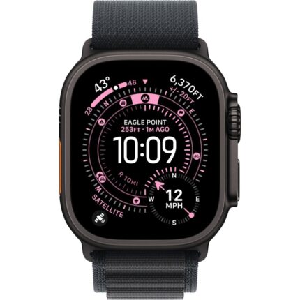 Умные часы Apple Watch Ultra 3 2025 49mm Black Titanium Case with Black Alpine Loop (M) — изображение 2