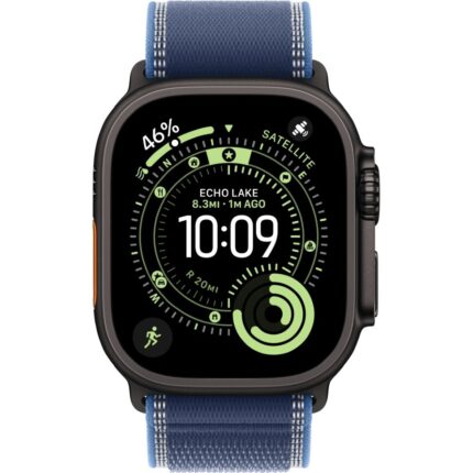 Умные часы Apple Watch Ultra 3 2025 49mm Black Titanium Case with Blue/Bright Blue Trail Loop (S/M) — изображение 2