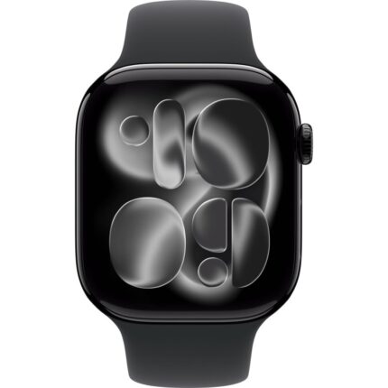 Умные часы Apple Watch Series 11 46mm Jet Black Aluminum Case with Black Sport Band (M/L) — изображение 2