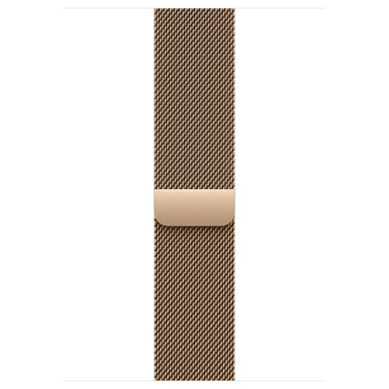 Умные часы Apple Watch Series 11 46mm Gold Titanium Case with Gold Milanese Loop (S/M) — изображение 3