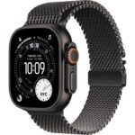 Умные часы Apple Watch Ultra 3 2025 49mm Black Titanium Case with Black Titanium Milanese Loop (L)