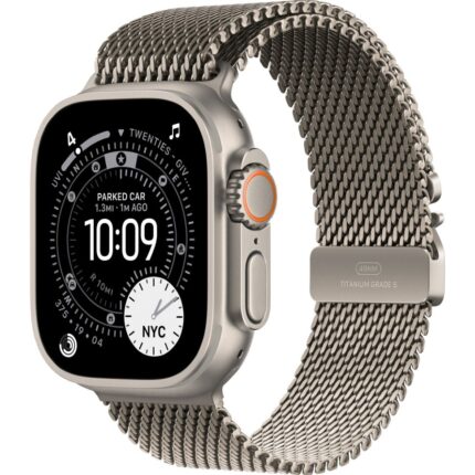 Умные часы Apple Watch Ultra 3 2025 49mm Natural Titanium Case with Natural Titanium Milanese Loop (M)