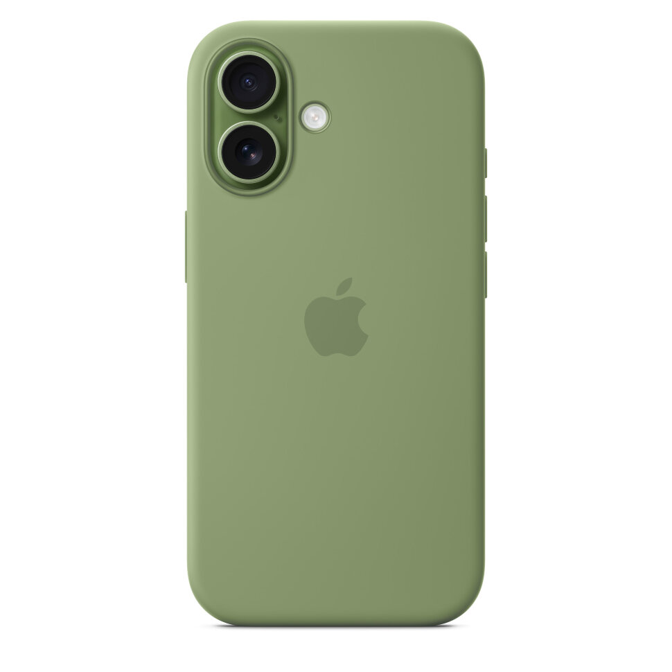 29092.970 Чехол защитный Apple Silicone Case with MagSafe для iPhone 17 Light Moss — изображение 1