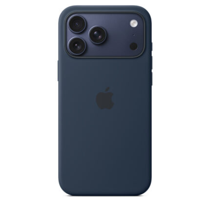 Чехол защитный Apple Silicone Case with MagSafe для iPhone 17 Pro Max Midnight