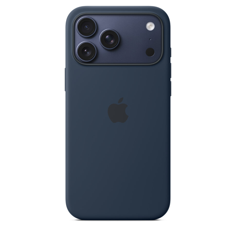 29143.970 Чехол защитный Apple Silicone Case with MagSafe для iPhone 17 Pro Max Midnight — изображение 1