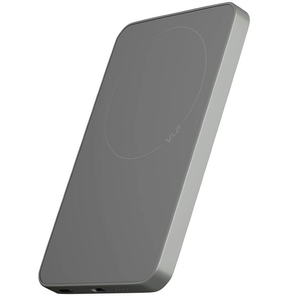 29599.970 Внешний аккумулятор VLP Diamond Energy MagSafe Qi2 5000 мАч Натуральный титан — изображение 1