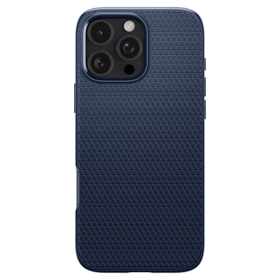 29722.970
Чехол защитный Spigen Liquid Air для iPhone 16 Pro Max Темно-синий (Metal Slate) — изображение 1