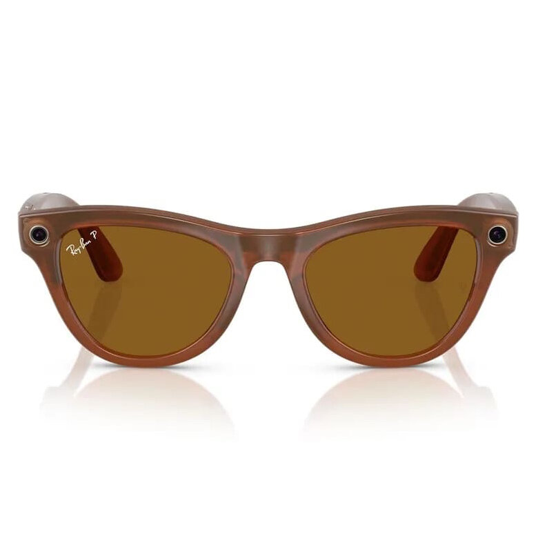 29790.970 Умные очки Ray-Ban Skyler Shiny Caramel/Polar Brown (RW4010) — изображение 1