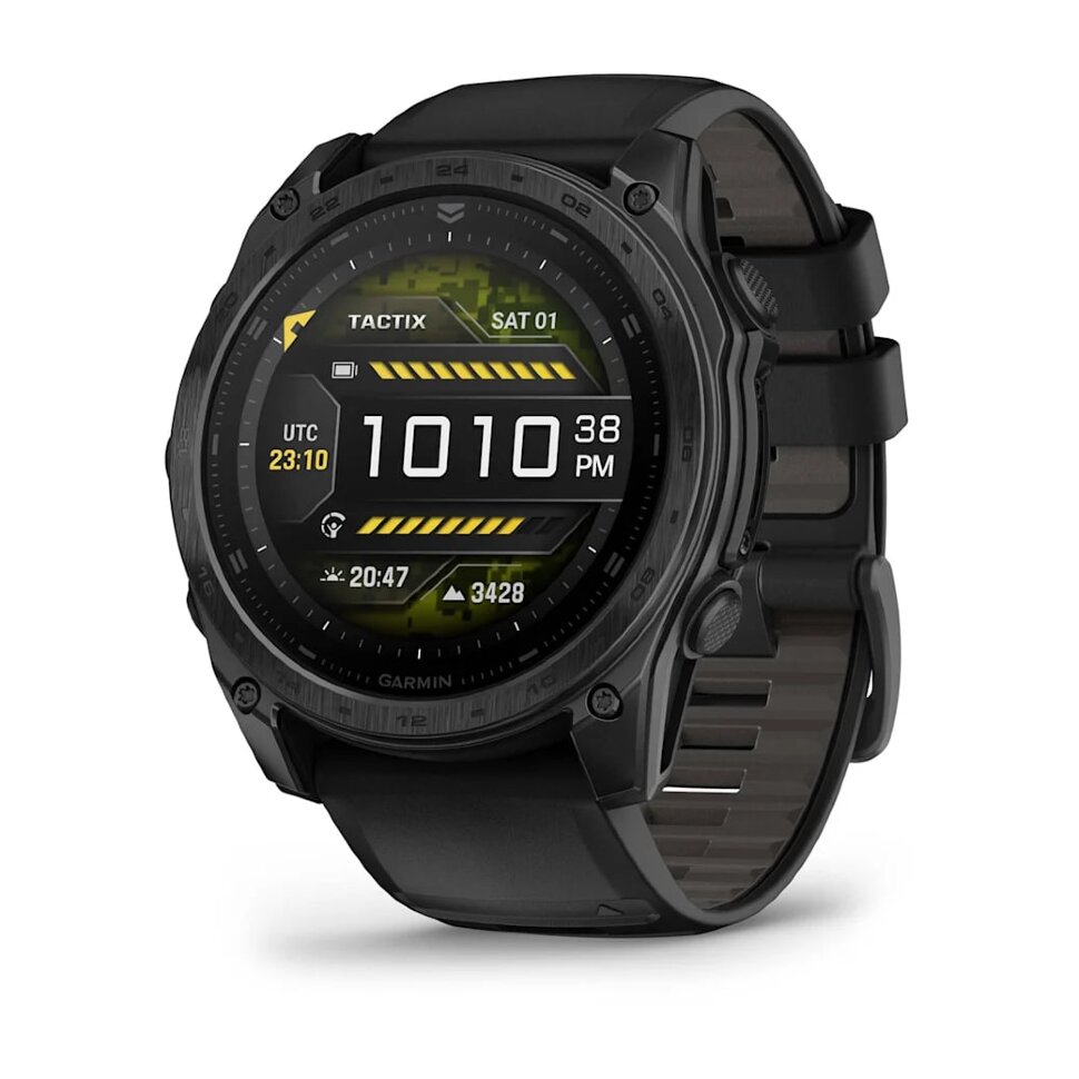 30855.970 Умные часы Garmin Tactix 8 51mm AMOLED Includes Applied Ballistics Ultralight Solver (010-03406-00) — изображение 1