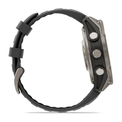 Умные часы Garmin Fenix 8 Pro 47mm AMOLED Sapphire Titanium with Graphite/Black Silicone Band (010-03198-10) — изображение 5
