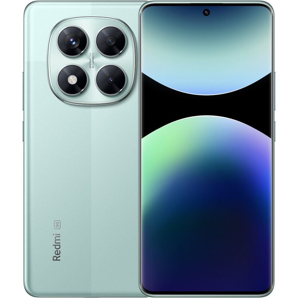 31569.970 Смартфон Xiaomi Redmi Note 14 Pro 5G 12/512GB Зеленый (Coral Green) — изображение 1