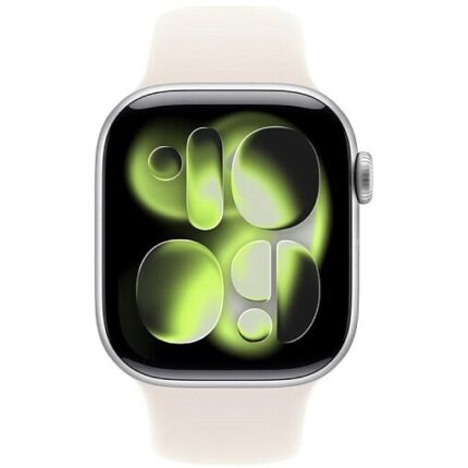 Умные часы Apple Watch Series 11 46mm Silver Aluminum Case with Light Blush Sport Band (S/M) — изображение 2