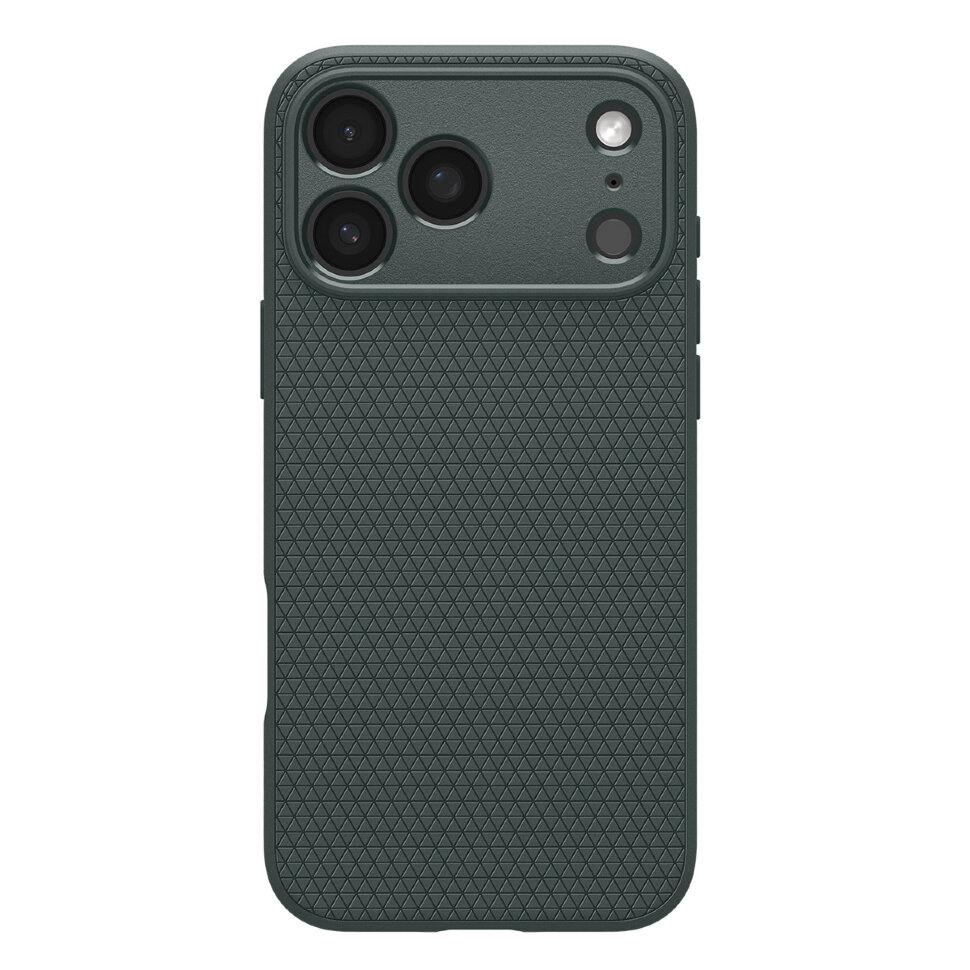 32244.970 Чехол защитный Spigen Liquid Air для iPhone 17 Pro Зеленый (Abyss Green) — изображение 1