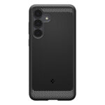 Чехол защитный Spigen Rugged Armor для Samsung Galaxy S25 FE Черный (Black)