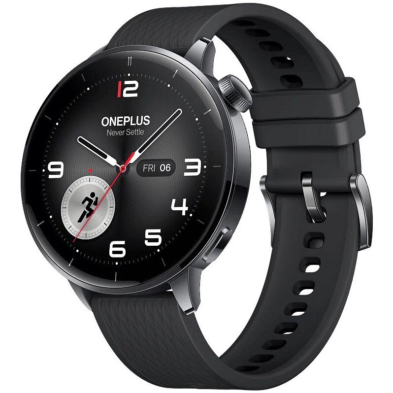 32411.970 Умные часы OnePlus Watch 3 43mm Черный (Black Steel) — изображение 1