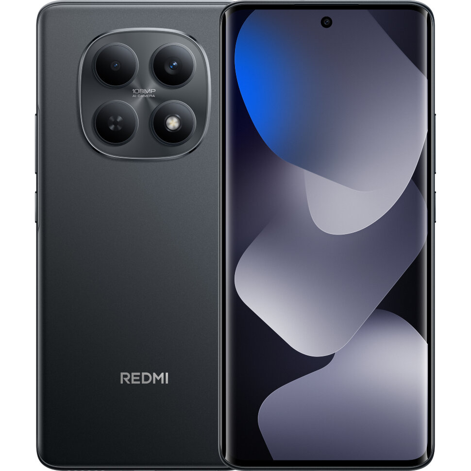 32950.970 Смартфон Xiaomi Redmi Note 15 4G 8/256GB Черный (Black) — изображение 1