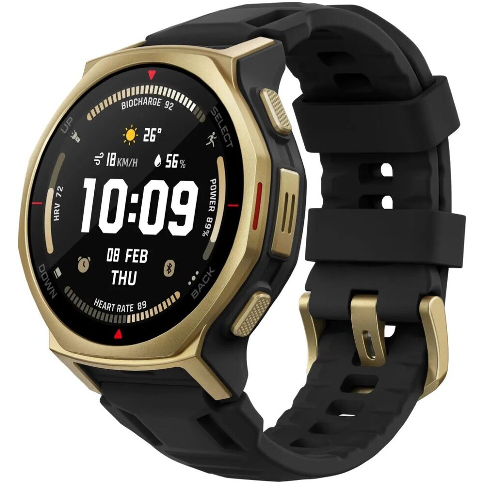 32967.970 Умные часы Amazfit T-Rex 3 Pro 44mm Золотой (Black Gold) — изображение 1