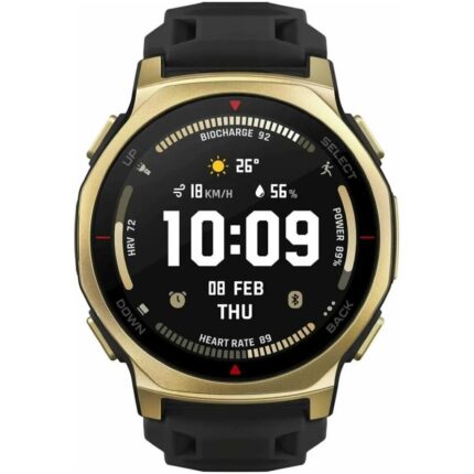 Умные часы Amazfit T-Rex 3 Pro 44mm Золотой (Black Gold) — изображение 2