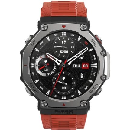 Умные часы Amazfit T-Rex 3 Красный (Lava Red) — изображение 2