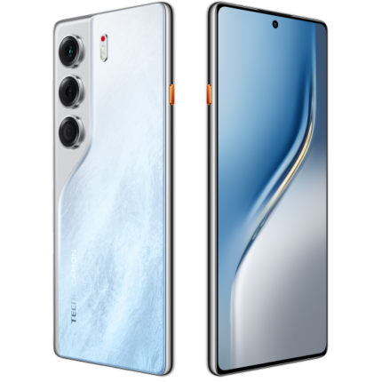 Смартфон TECNO Camon 40 8/128GB Белый (White) — изображение 4