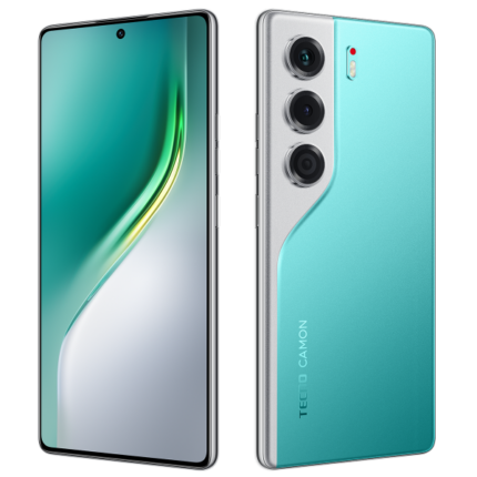 Смартфон TECNO Camon 40 8/128GB Изумрудный (Emerald Lake Green) — изображение 4