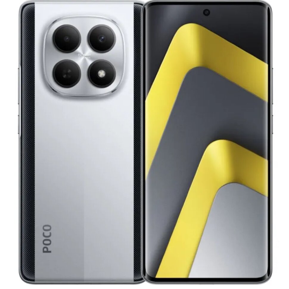 33298.970 Смартфон Xiaomi POCO M8 5G 8/256GB Серебро (Silver) — изображение 1