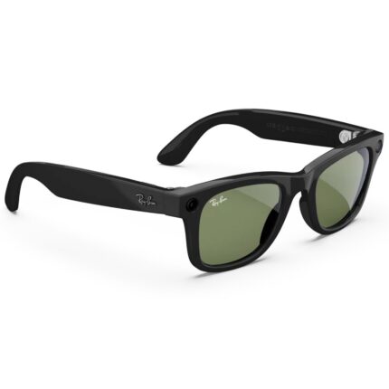 Умные очки Ray-Ban Wayfarer (Gen 2) Shiny Black G-15 Green (M) — изображение 3