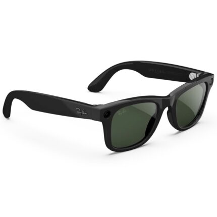 Умные очки Ray-Ban Wayfarer (Gen 2) Shiny Black Clear/Graphite Green Transitions (L) — изображение 3