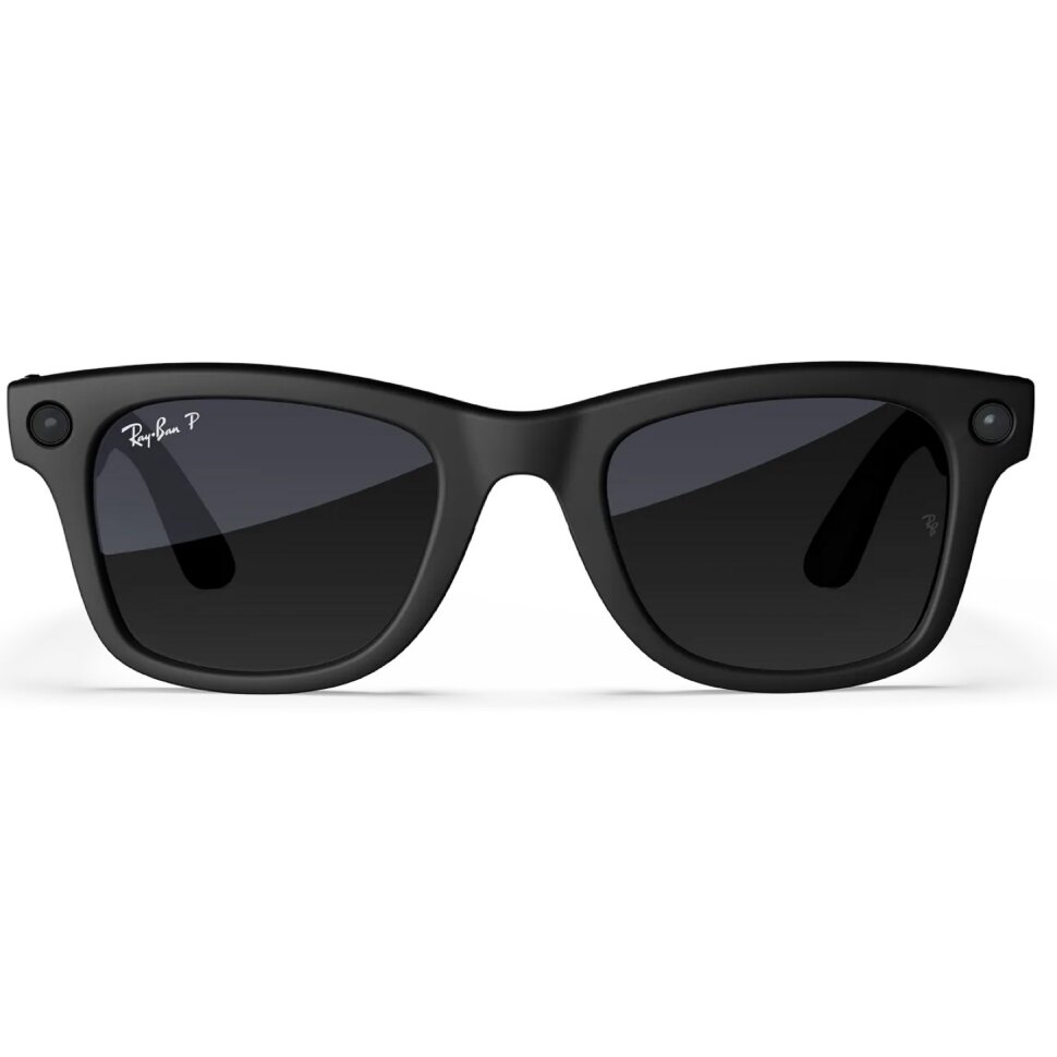 33509.970 Умные очки Ray-Ban Wayfarer (Gen 2) Matte Black Polarized Gradient Graphite (L) — изображение 1