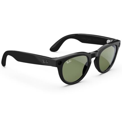 Умные очки Ray-Ban Headliner (Gen 2) Shiny Black G-15 Green (RW4013) — изображение 3