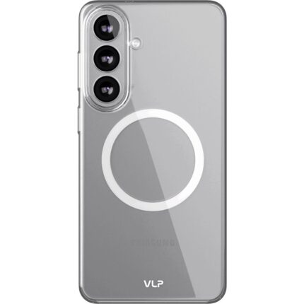 Чехол защитный VLP Puro Case с MagSafe для Samsung Galaxy S26 Прозрачный
