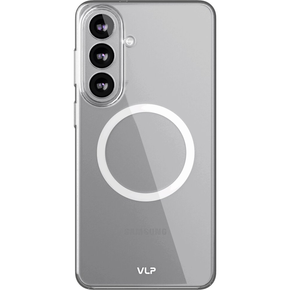 34390.970 Чехол защитный VLP Puro Case с MagSafe для Samsung Galaxy S26 Прозрачный — изображение 1