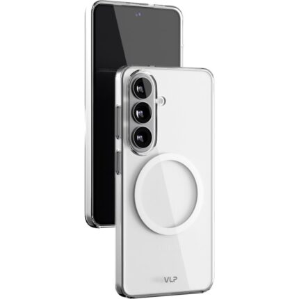 Чехол защитный VLP Puro Case с MagSafe для Samsung Galaxy S26 Прозрачный — изображение 2