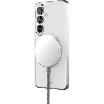Чехол защитный VLP Puro Case с MagSafe для Samsung Galaxy S26 Прозрачный — изображение 4