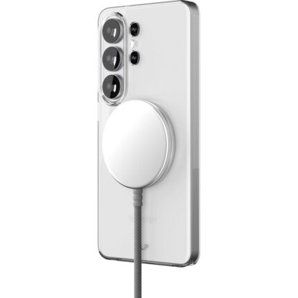 Чехол защитный VLP Puro Case с MagSafe для Samsung Galaxy S26 Ultra Прозрачный — изображение 4