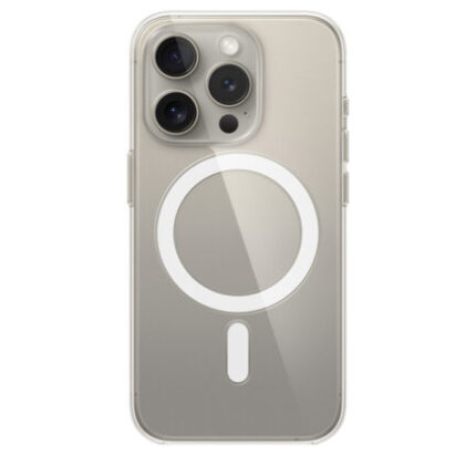 Чехол защитный Apple Clear Case с MagSafe для iPhone 15 Pro