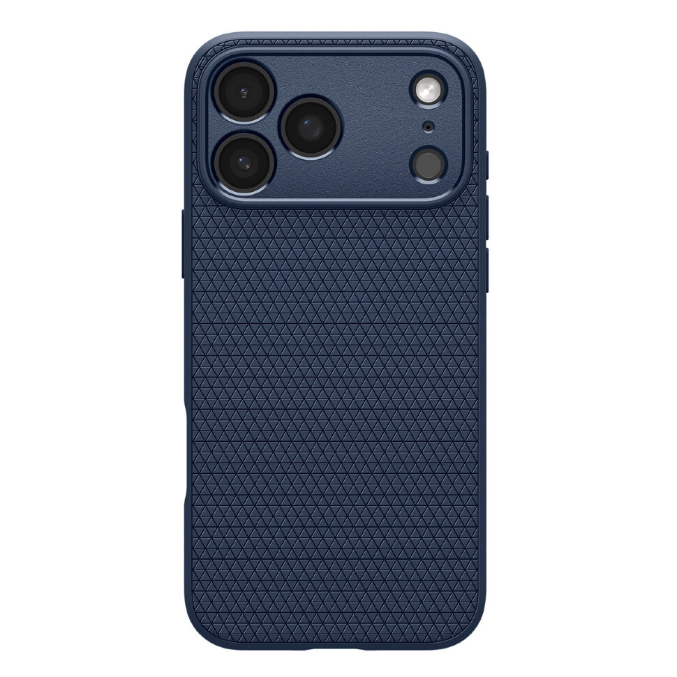35433.970 Чехол защитный Spigen Liquid Air для iPhone 17 Pro Max Синий (Navy Blue) — изображение 1