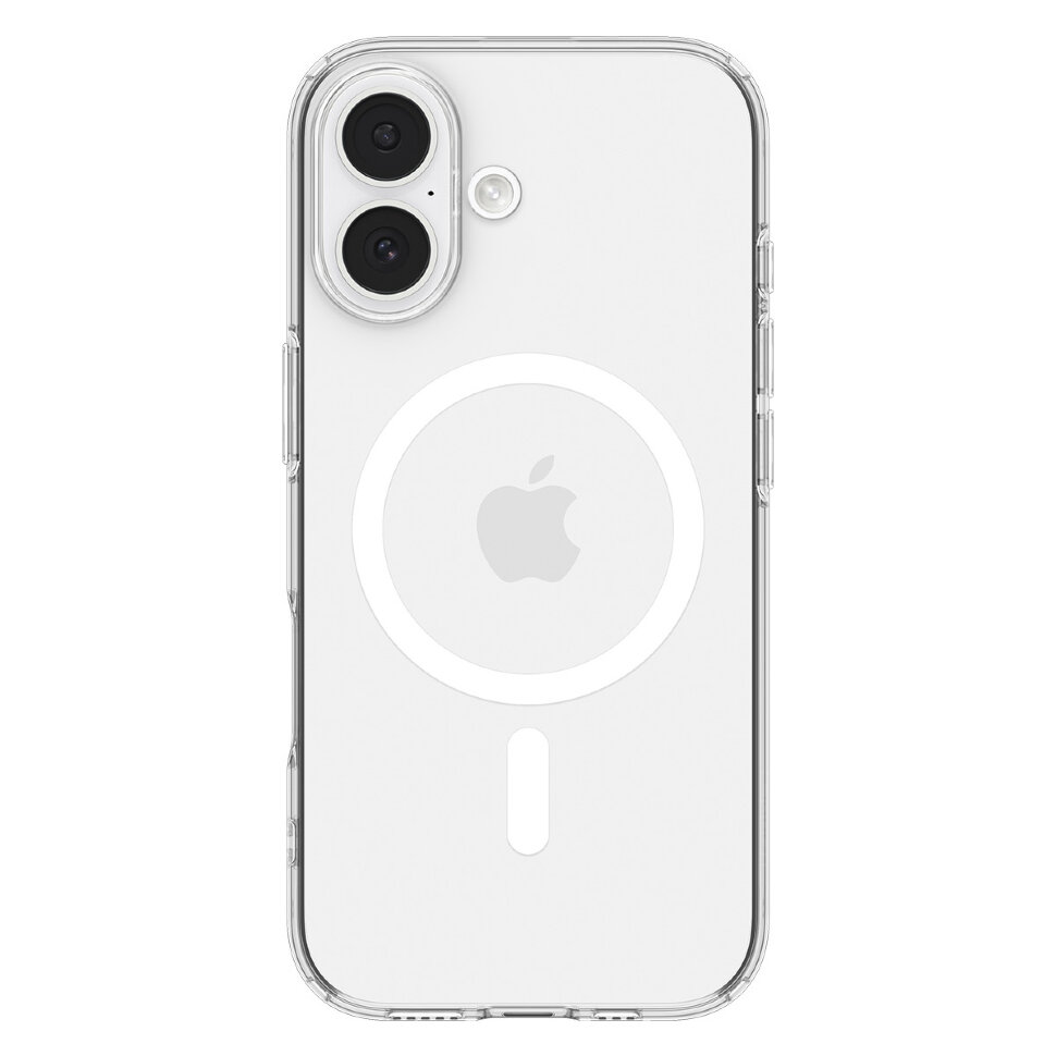 35443.970 Чехол защитный Spigen Liquid Crystal MagSafe для iPhone 17 Прозрачный (Clear White) — изображение 1