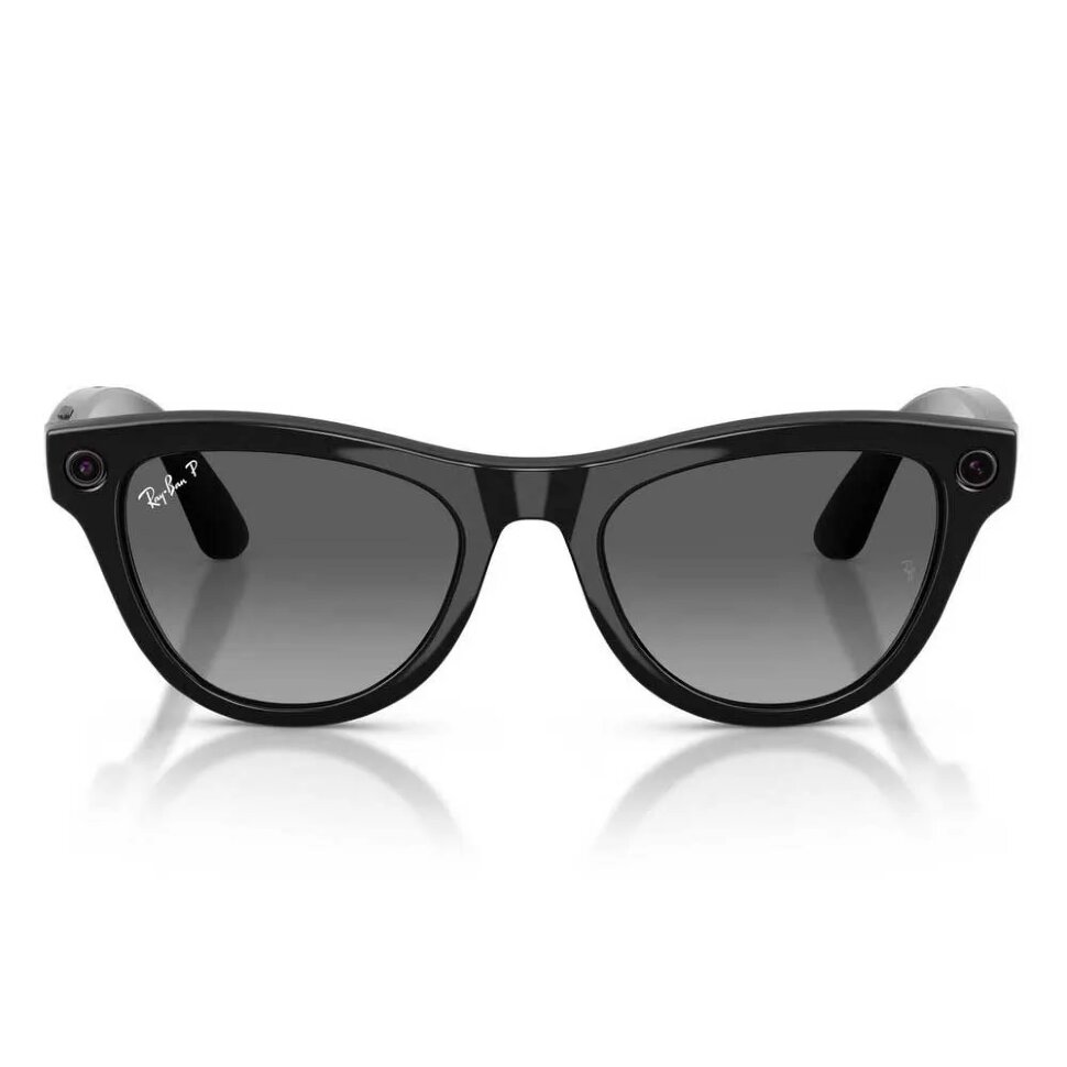 35575.970 Умные очки Ray-Ban Skyler (Gen 2) Shiny Black/Polarized Gradient Graphite (RW4014) — изображение 1