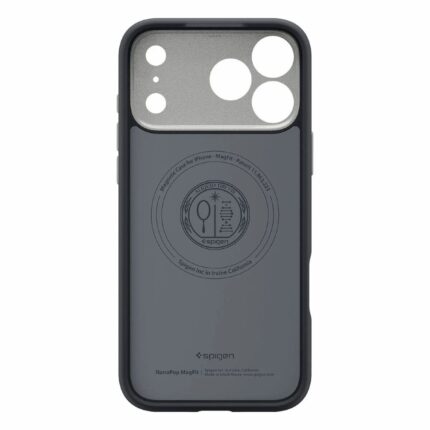 Чехол защитный Spigen Caseology Nano Pop MagSafe для iPhone 17 Pro Черный (Black Sesame) — изображение 2