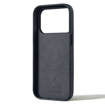 Чехол защитный Mujjo Leather для iPhone 17 Pro Серый (Basalt) — изображение 4