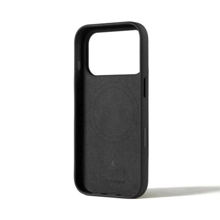 Чехол защитный Mujjo Leather для iPhone 17 Pro Max Черный (Black) — изображение 4
