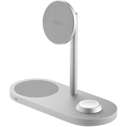Беспроводное зарядное устройство uBear Stage Pro 3 в 1 Samsung MagSafe Cеребро