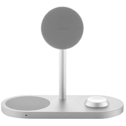 Беспроводное зарядное устройство uBear Stage Pro 3 в 1 Samsung MagSafe Cеребро — изображение 2