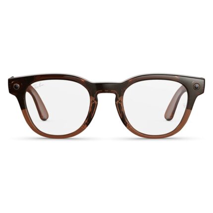 Умные очки Ray-Ban Meta Scriber Optics (Gen 2) Shiny Transparent Umber (RW7002)